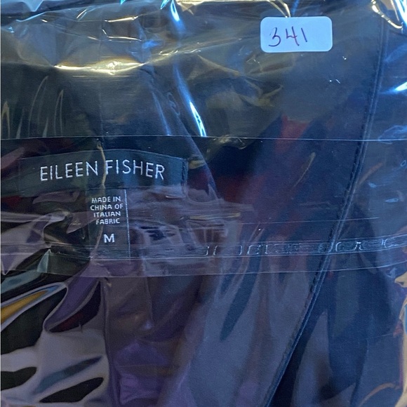 Eileen Fisher Black Hidden zipper Blazer Women’s size M - Picture 14 of 14